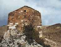 Bondons region, cutted stones