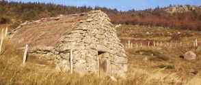 one of the latest rye straw roofs, Mont Loz�re