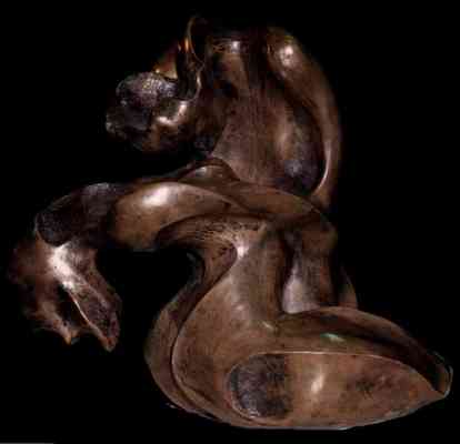 Le Baiser, bronze