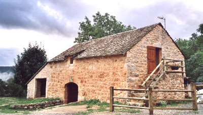 Maison caussenarde typique