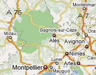 Cevennes Google Maps