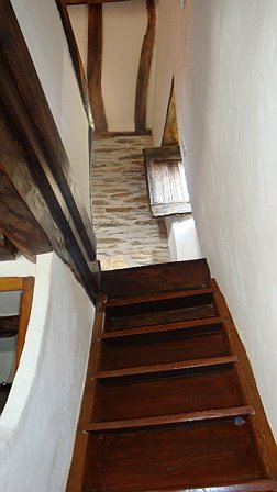 escalier vers la chambre