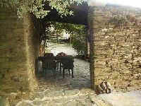 Terrasse ombragée